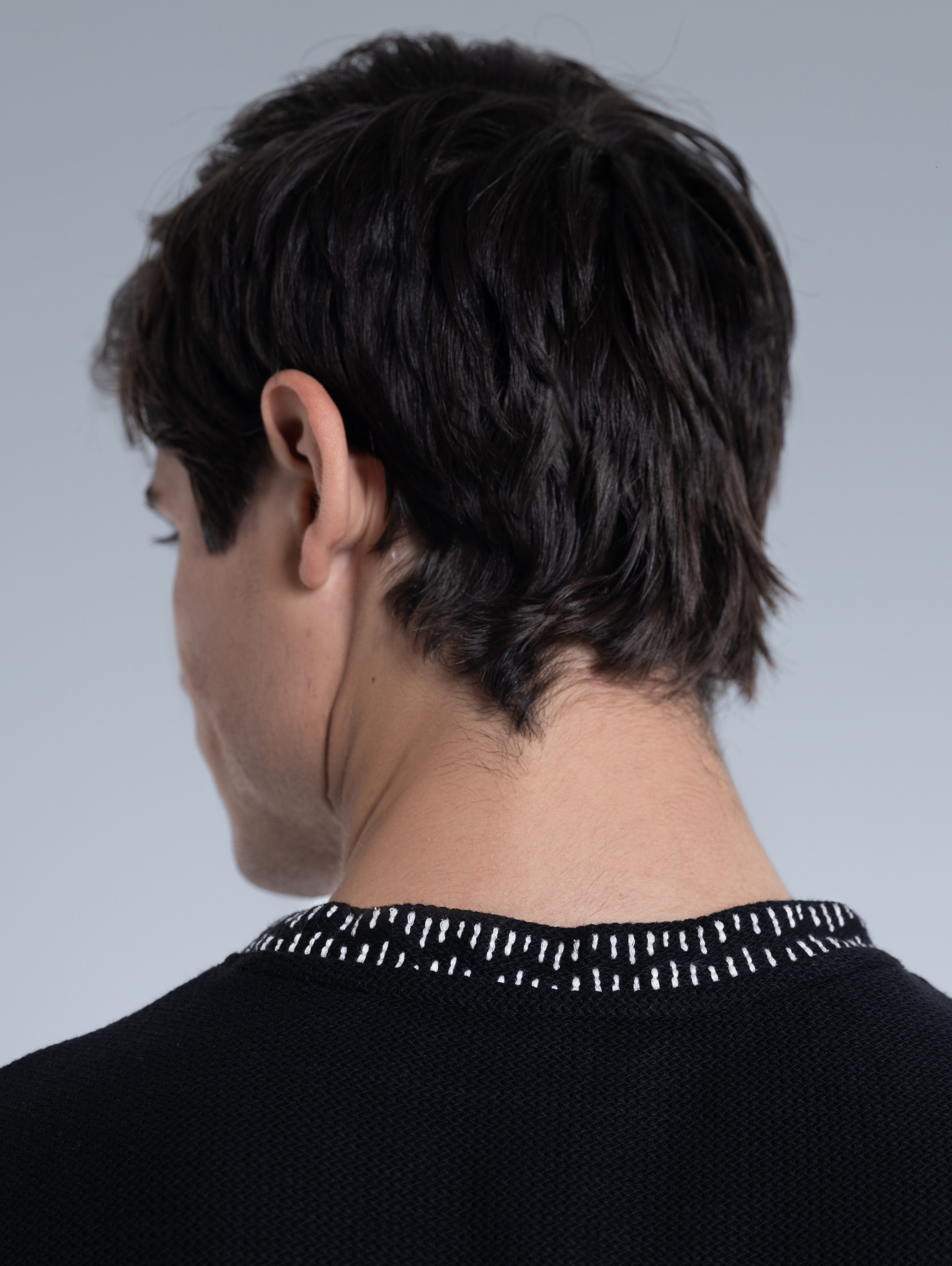 NEL Knit Black T-Shirt