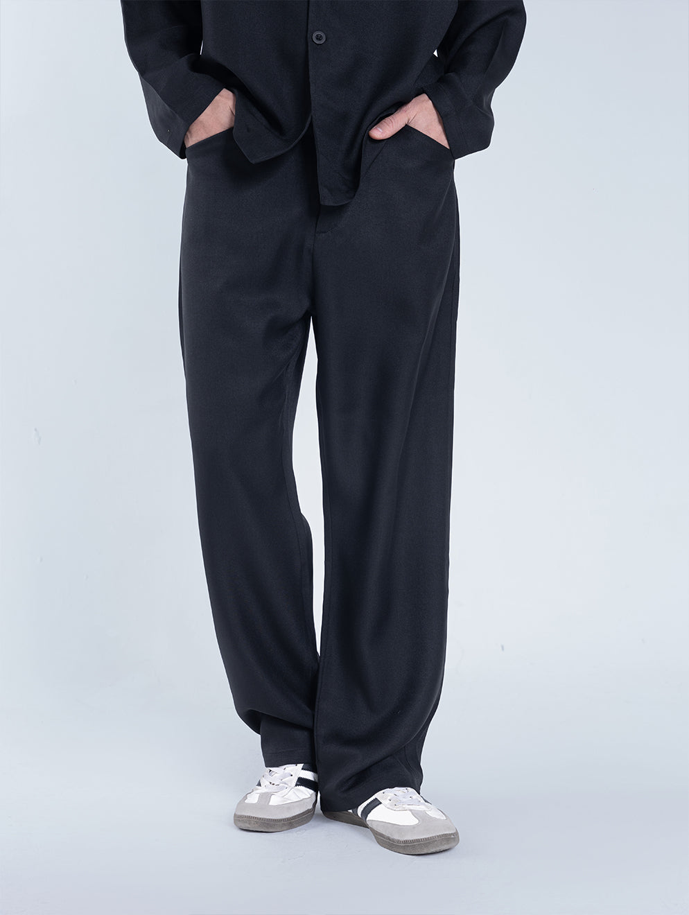 SOL Linen Pants in Onyx