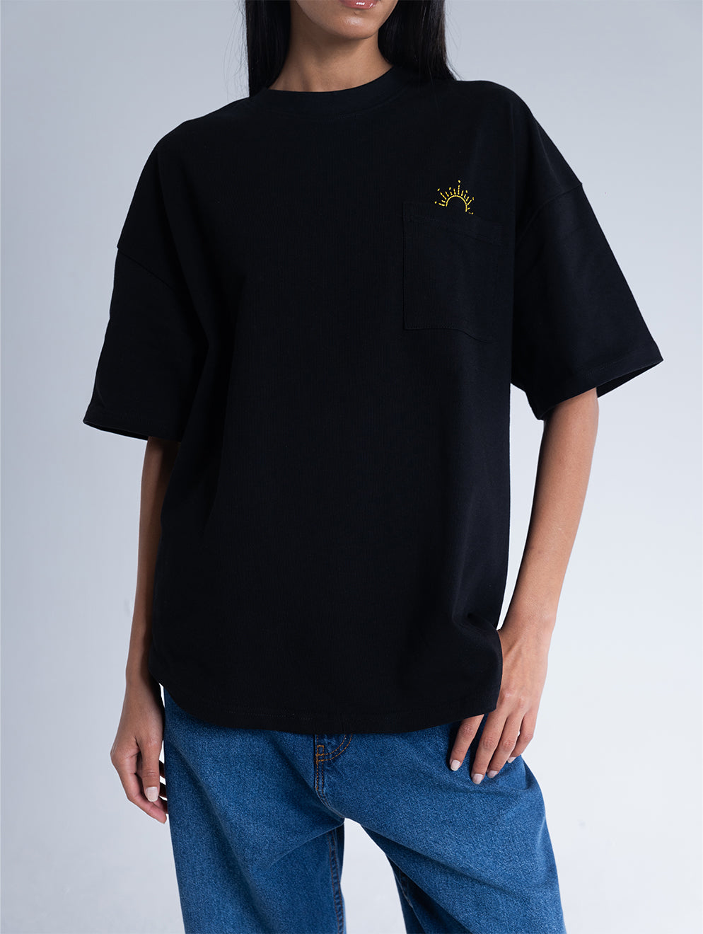 NEL Script Black T-Shirt