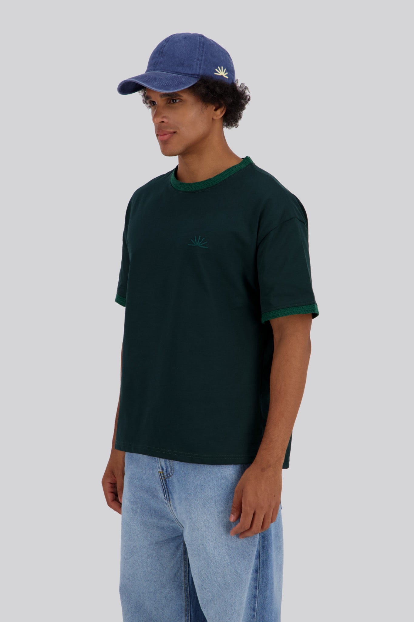The Rise & Set Cap in Blue
