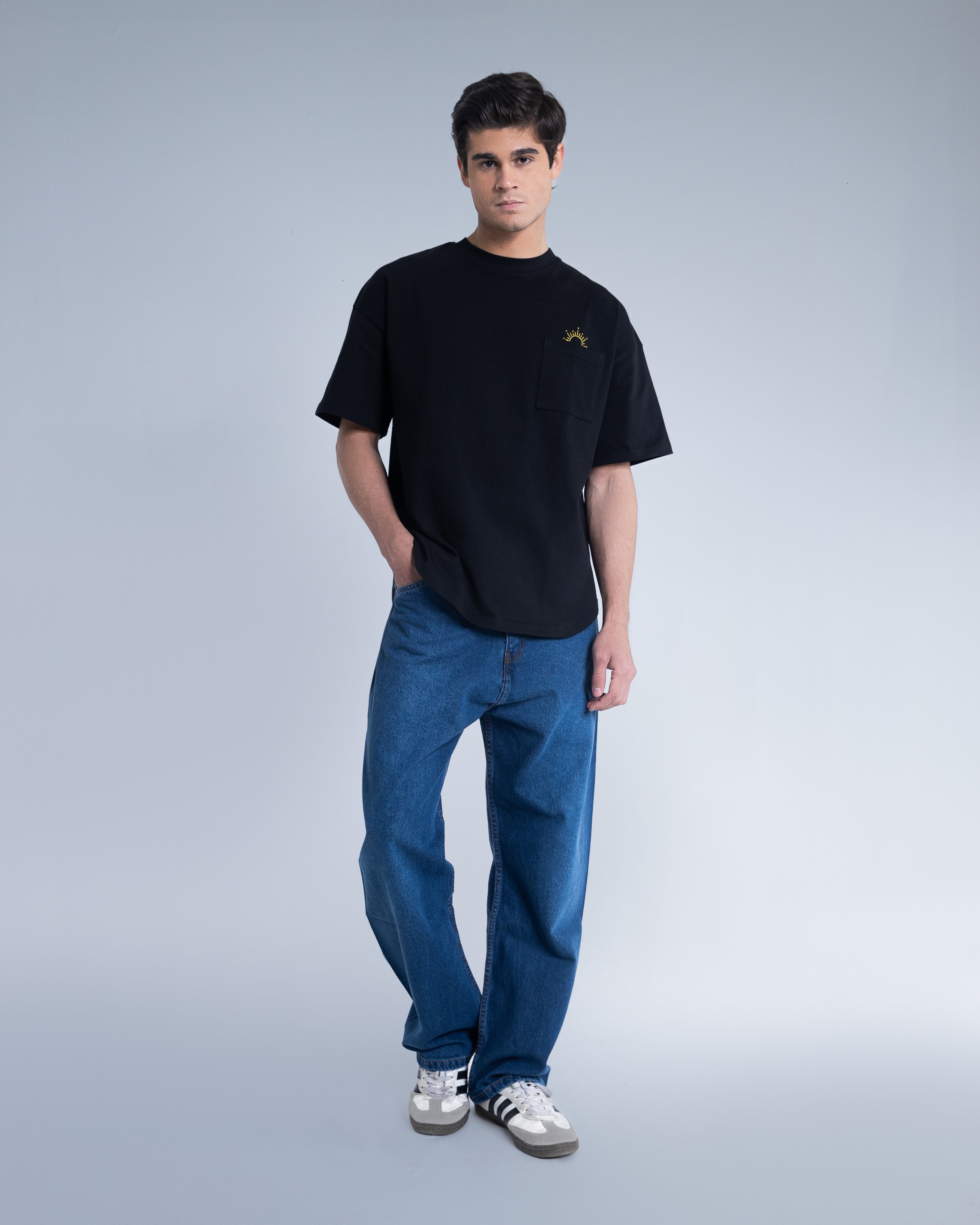 NEL Script Black T-Shirt