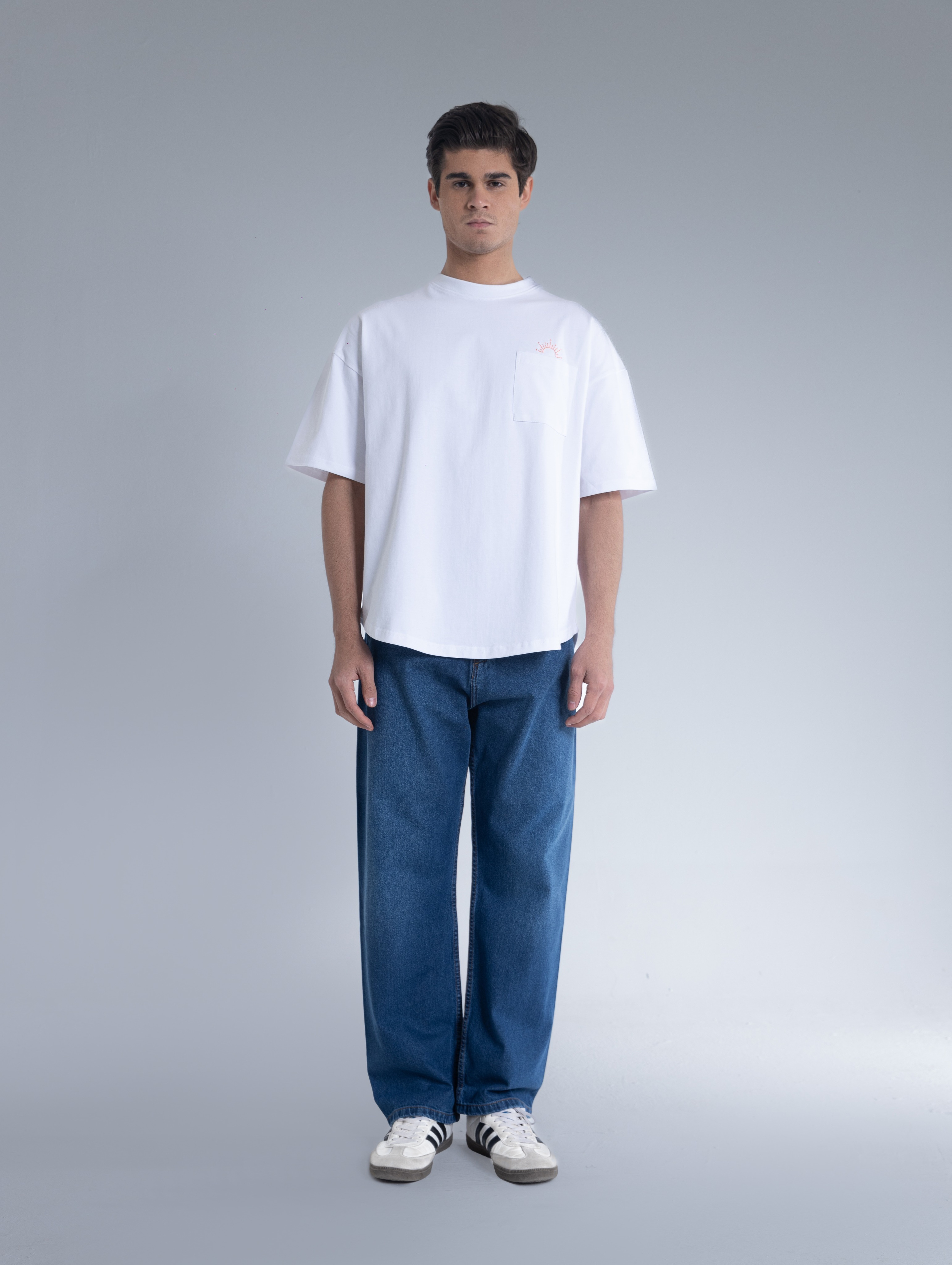 NEL Script White T-Shirt
